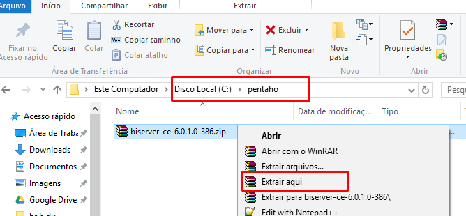 Acessando Documentos no Drive da Google com Pentaho Data Integration