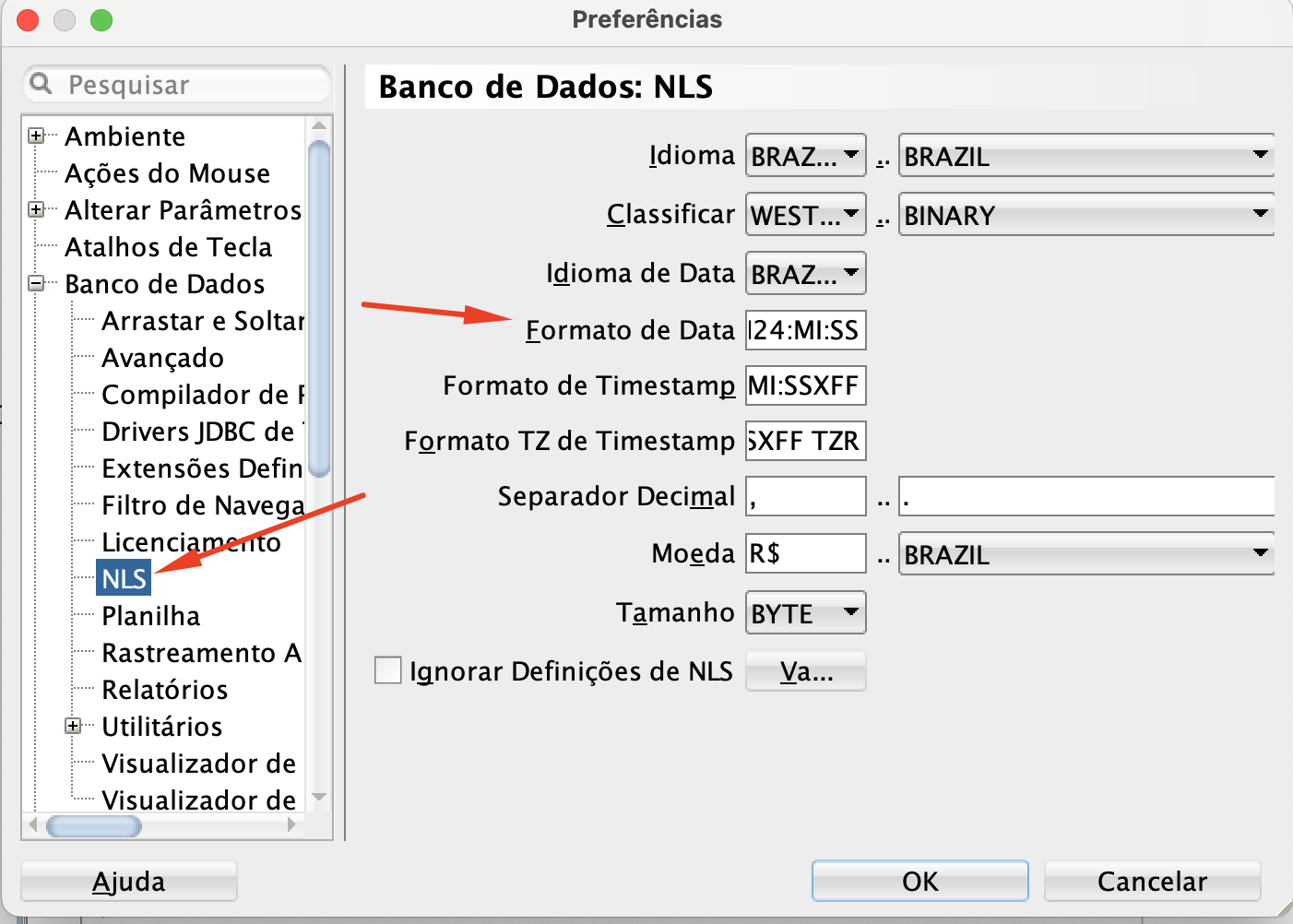 Configurar E Formatar Data E Hora No Oracle SQL Developer Mostrar Data